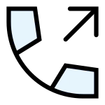 Phone Out SVG Icon